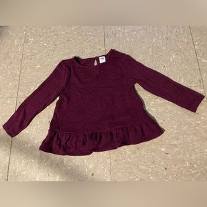 Old Navy long sleeve shirt, size 18-24m